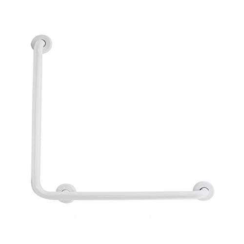 Barra Disabili Ad Angolo Maniglione 600X600 Acciaio Inox Bianco Nofer 15060.W in Maniglie BricoGo - Marano di Napoli, commercioVirtuoso.it
