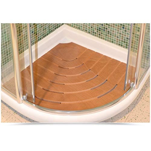 Pedana Piatto Doccia Angolare Antiscivolo 61Cm Legno Marino Okumè Castel Merlino in Sedili per doccia e vasca da bagno BricoGo - Marano di Napoli, commercioVirtuoso.it