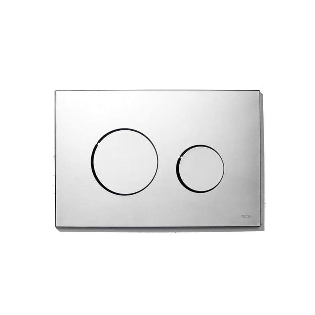 Placca Design Cromo Lucido Sottile Doppio Scarico Cassetta 9240626 Tece in Serbatoi igienici BricoGo - Marano di Napoli, commercioVirtuoso.it