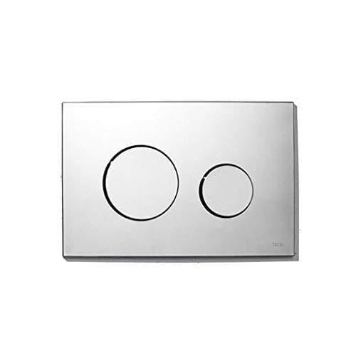 Placca Design Cromo Lucido Sottile Doppio Scarico Cassetta 9240626 Tece in Serbatoi igienici BricoGo - Marano di Napoli, commercioVirtuoso.it