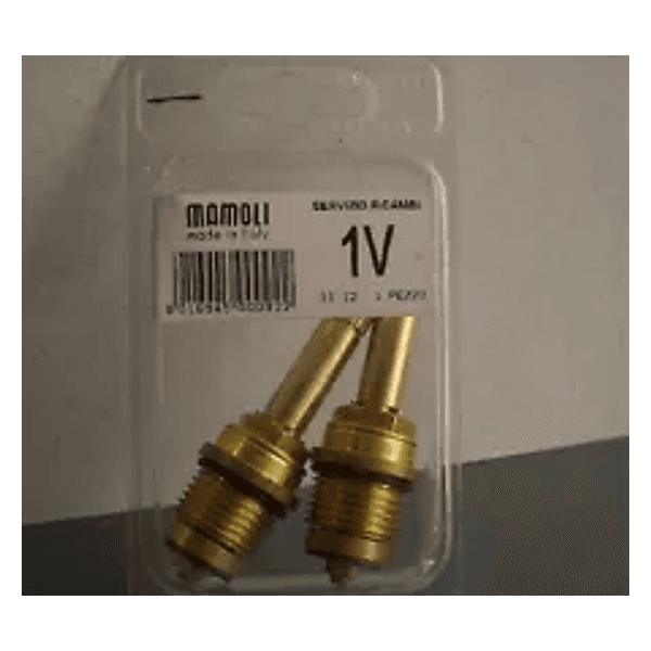 Coppia Ricambio Vitone Mamoli 1 V Passo 1/2 Broccia Diam. 10 Altezza Asta H