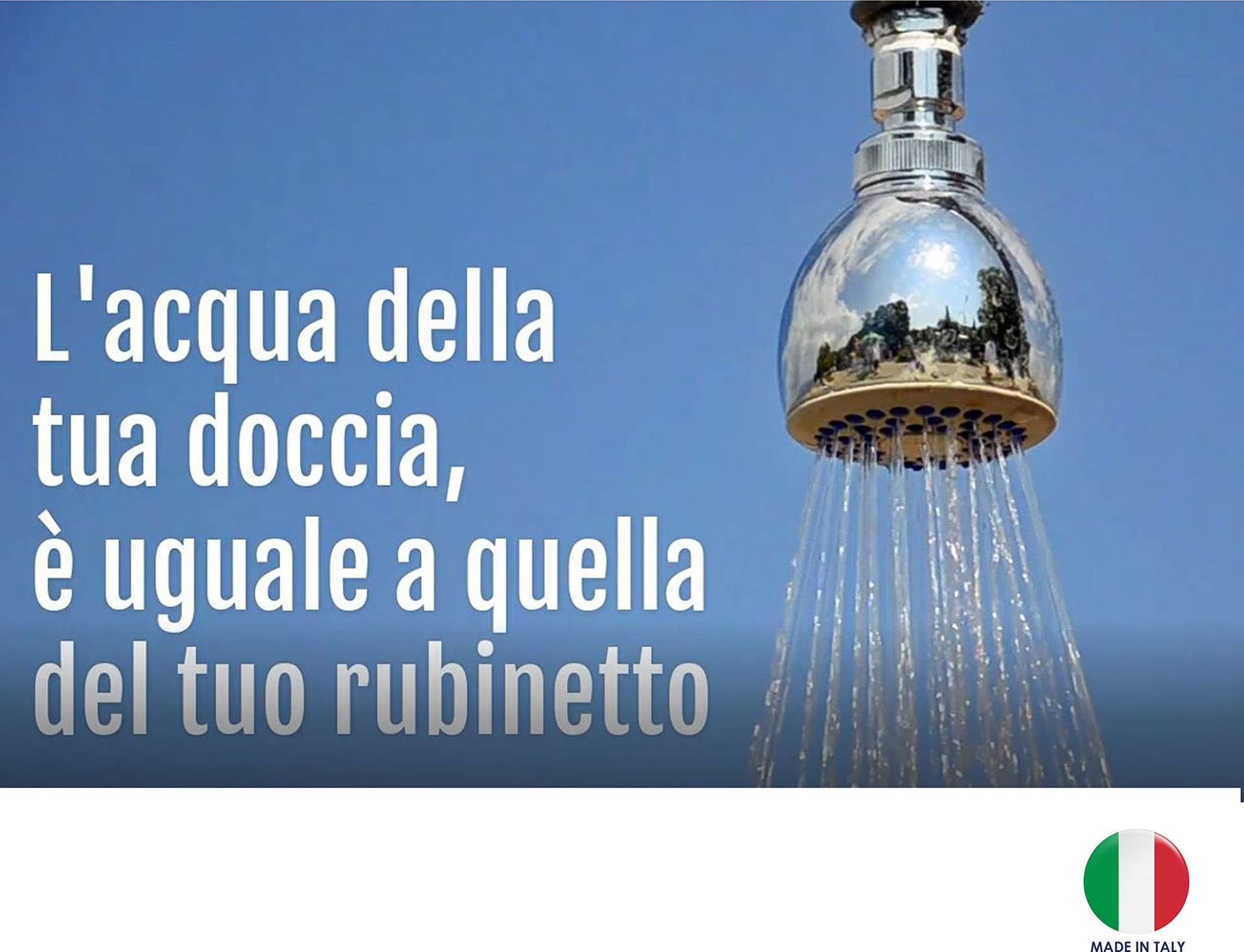 Multi Filtro Depuratore Acqua Per Doccia E Vasca Anticalcare 2220-S Aquasweet Aquasan in Filtri doccia BricoGo - Marano di Napoli, commercioVirtuoso.it