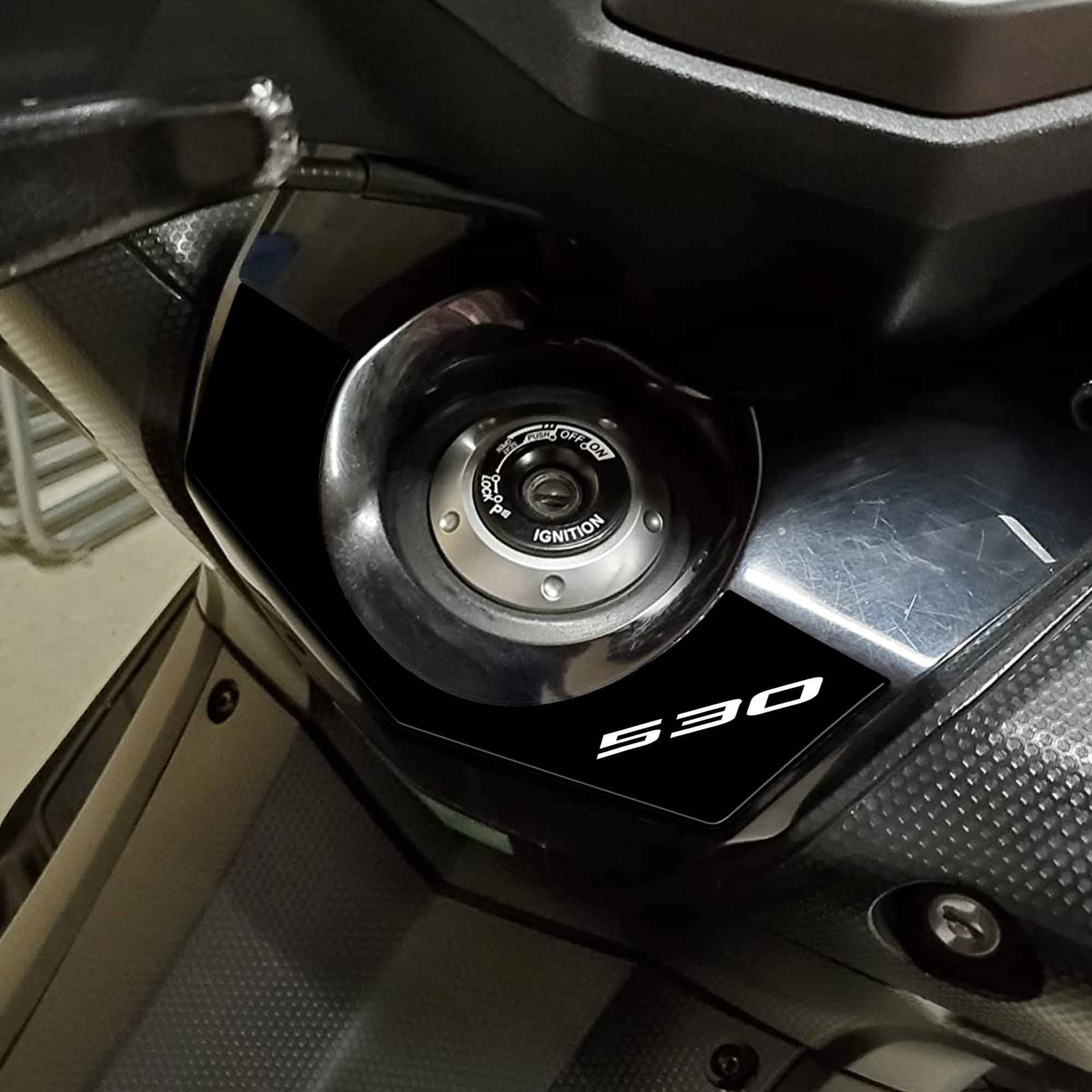 ADESIVO 3D PROTEZIONE chiave accensione TMAX 530 per SCOOTER YAMAHA T MAX 2012-2016 in Decalcomanie adesivi e magneti LabelBike - Bibbiano, commercioVirtuoso.it