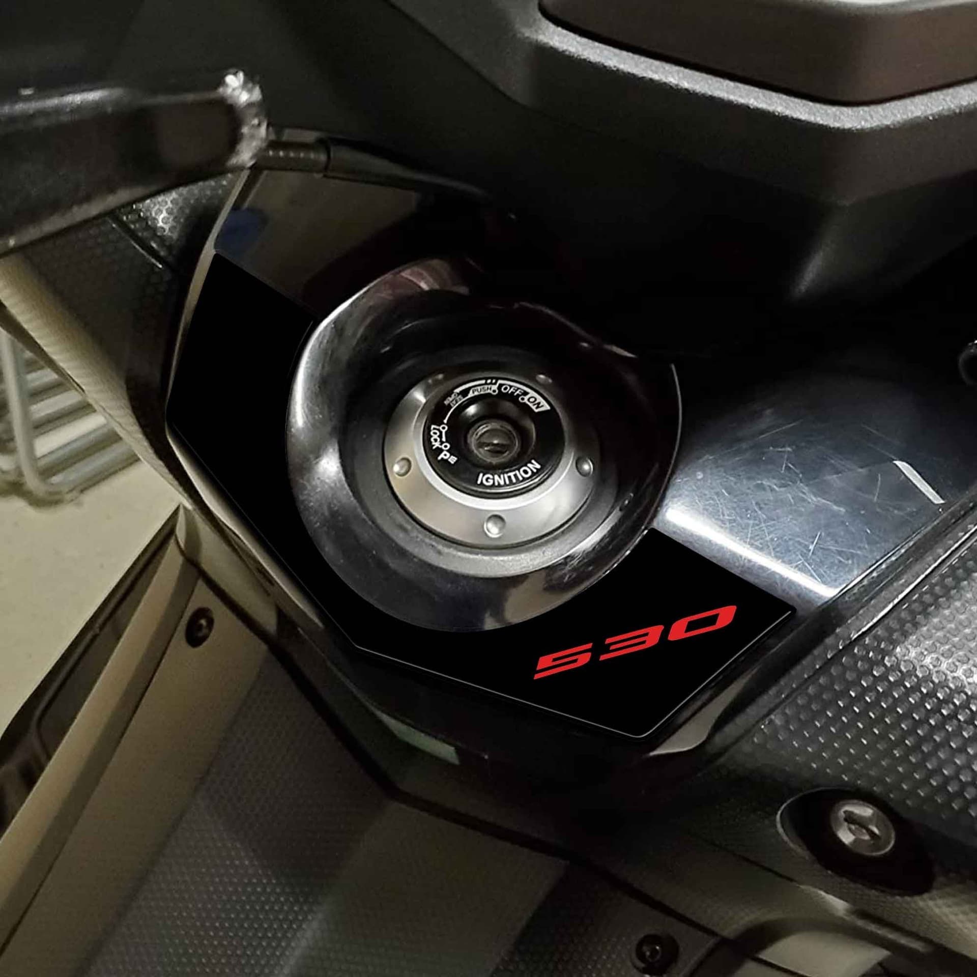ADESIVO 3D PROTEZIONE chiave accensione TMAX 530 per SCOOTER YAMAHA T MAX 2012-2016 in Decalcomanie adesivi e magneti LabelBike - Bibbiano, commercioVirtuoso.it