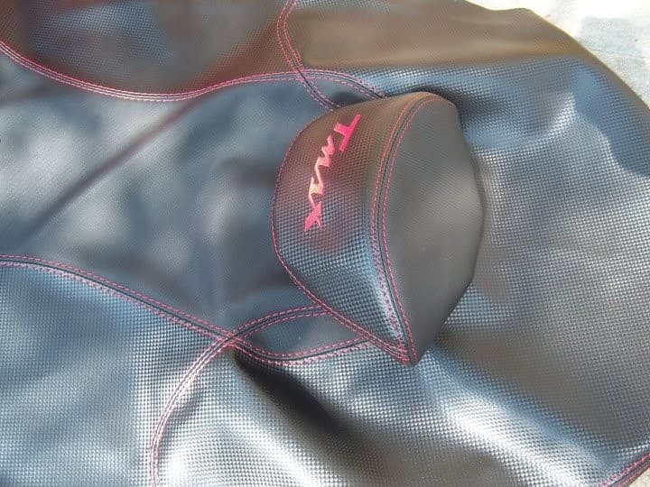 KIT COPRI SELLA COPRISELLA SEAT COVER MOTO PERSONALIZZATA YAMAHA TMAX T MAX 500 2001-2007 in Fodere per sedili LabelBike - Bibbiano, commercioVirtuoso.it