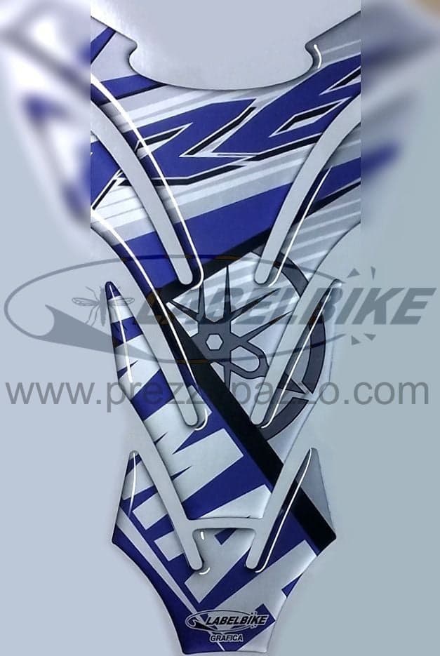 PARASERBATOIO metallizzato in Resina per SERBATOIO compatibile MOTO YAMAHA R6 in Paraserbatoio LabelBike - Bibbiano, commercioVirtuoso.it