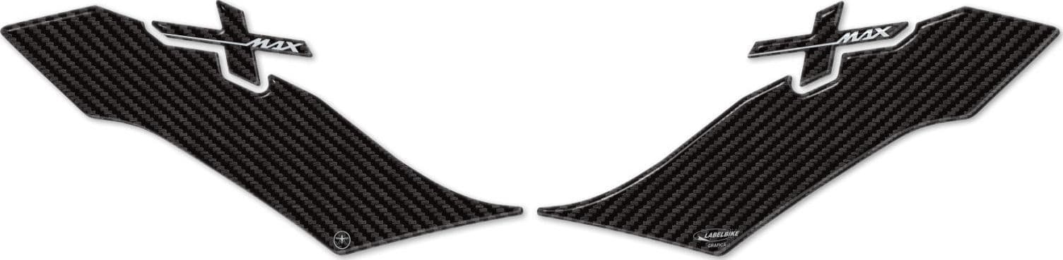 2 ADESIVI 3D PROTEZIONE ZONA PIEDI compatibili per X MAX scooter YAMAHA XMAX 300 in Decalcomanie adesivi e magneti LabelBike - Bibbiano, commercioVirtuoso.it