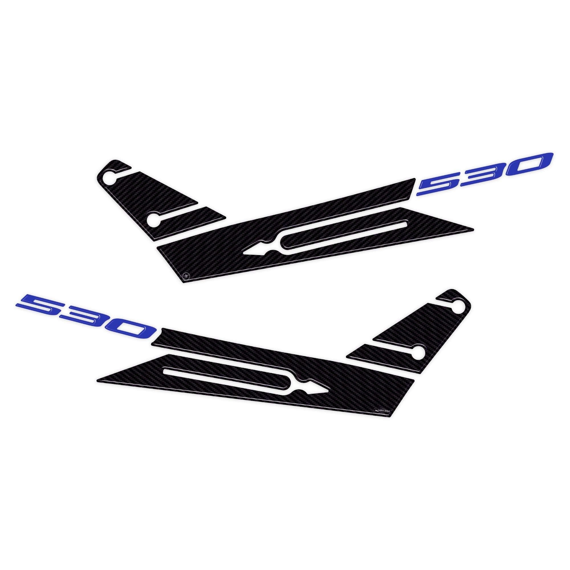Kit ADESIVI in Gel RESINA TMAX 530 BOOMERANG compatibili per YAMAHA 2017-2019 in Decalcomanie adesivi e magneti LabelBike - Bibbiano, commercioVirtuoso.it