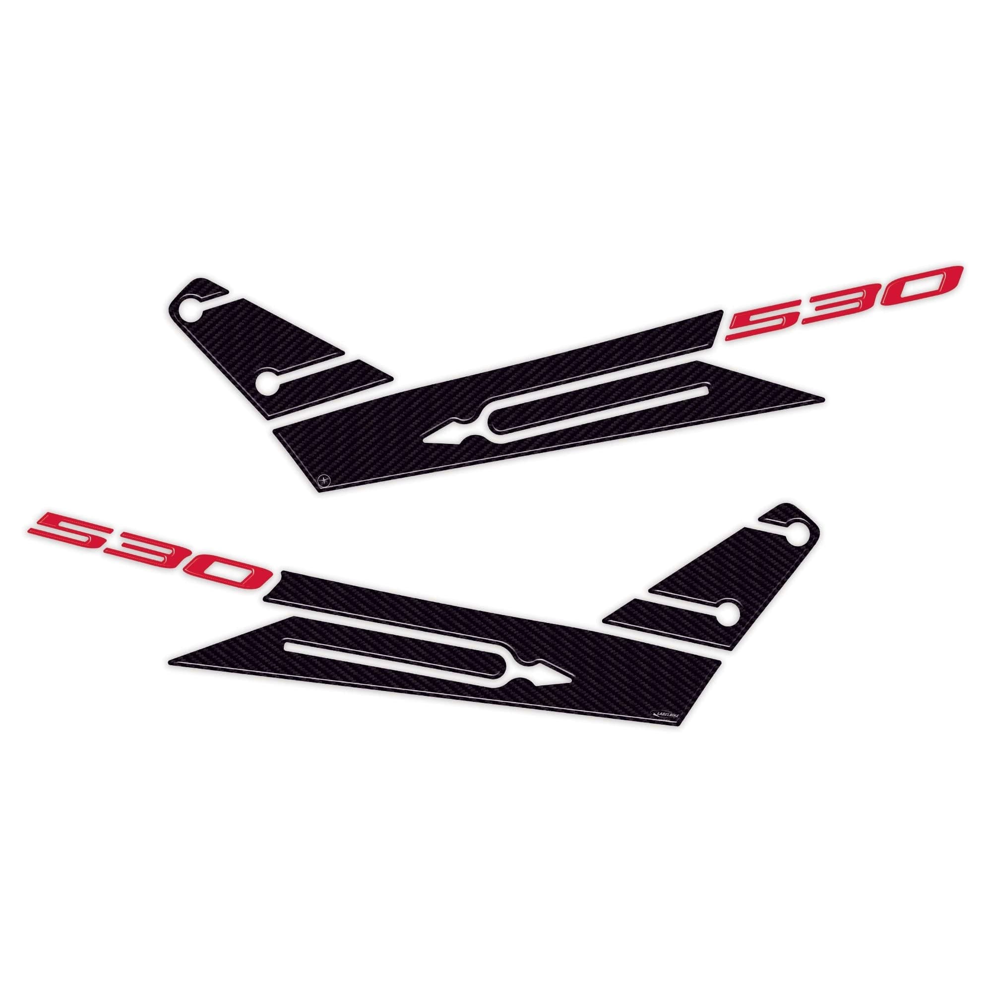 Kit ADESIVI in Gel RESINA TMAX 530 BOOMERANG compatibili per YAMAHA 2017-2019 in Decalcomanie adesivi e magneti LabelBike - Bibbiano, commercioVirtuoso.it