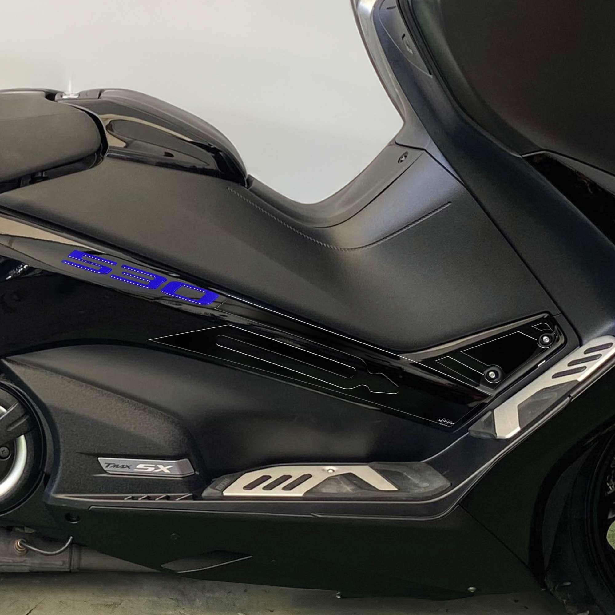 Kit ADESIVI in Gel RESINA TMAX 530 BOOMERANG compatibili per YAMAHA 2017-2019 in Decalcomanie adesivi e magneti LabelBike - Bibbiano, commercioVirtuoso.it