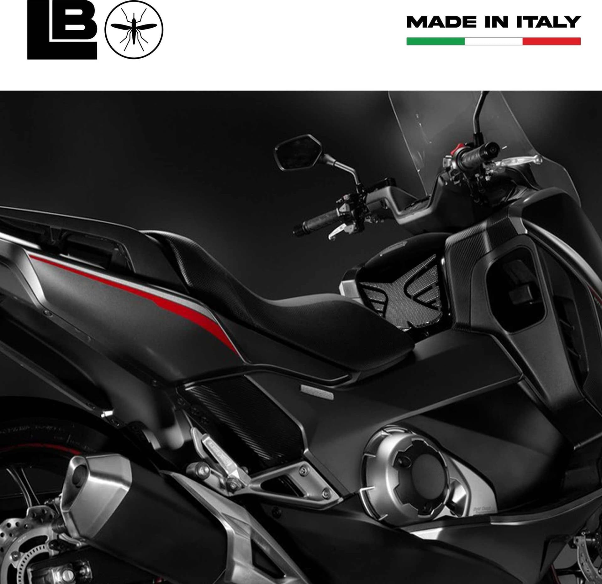 ADESIVO GEL 3D RESINA PROTEZIONE PEDANA compatibile per HONDA INTEGRA 700-750 in Decalcomanie adesivi e magneti LabelBike - Bibbiano, commercioVirtuoso.it
