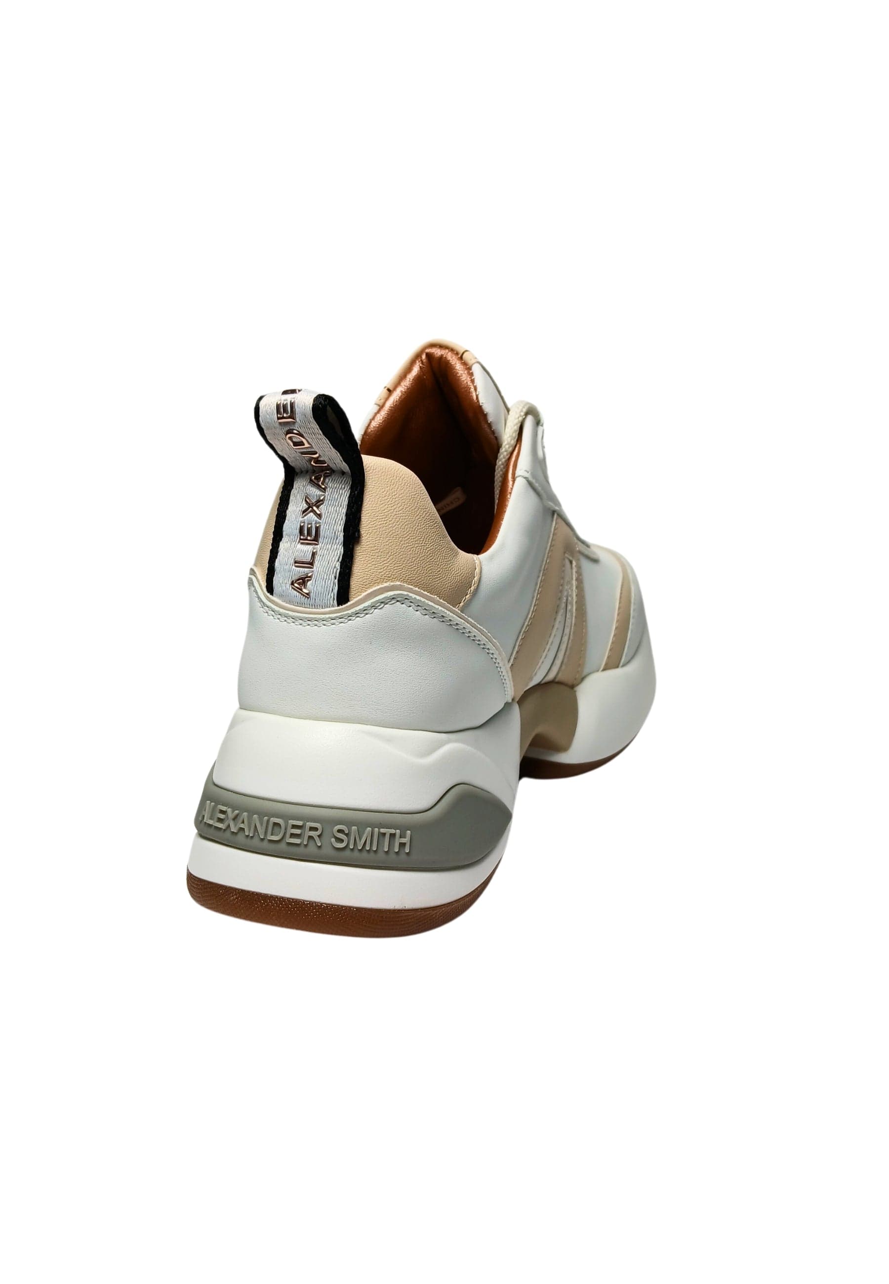 ALEXANDER SMITH Scarpe Donna Alexander Smith MARBLE WOMAN-White beige da donna in Sneaker casual Drestige - Casamassima, commercioVirtuoso.it