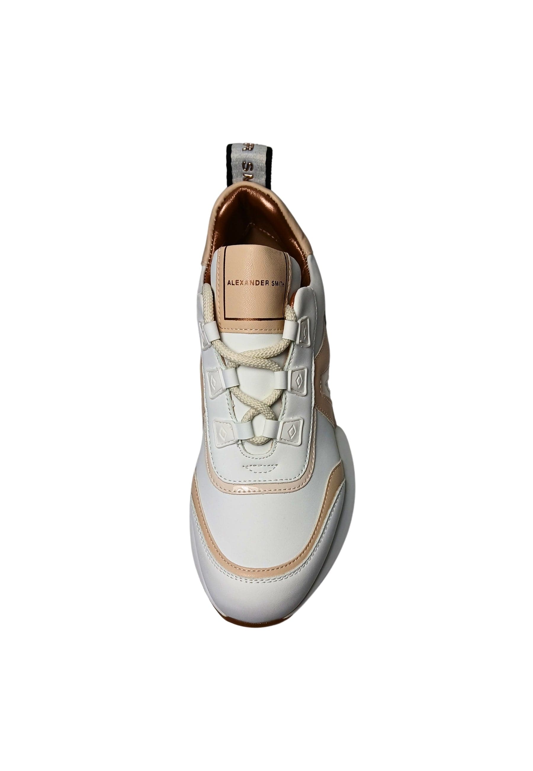 ALEXANDER SMITH Scarpe Donna Alexander Smith MARBLE WOMAN-White beige da donna in Sneaker casual Drestige - Casamassima, commercioVirtuoso.it
