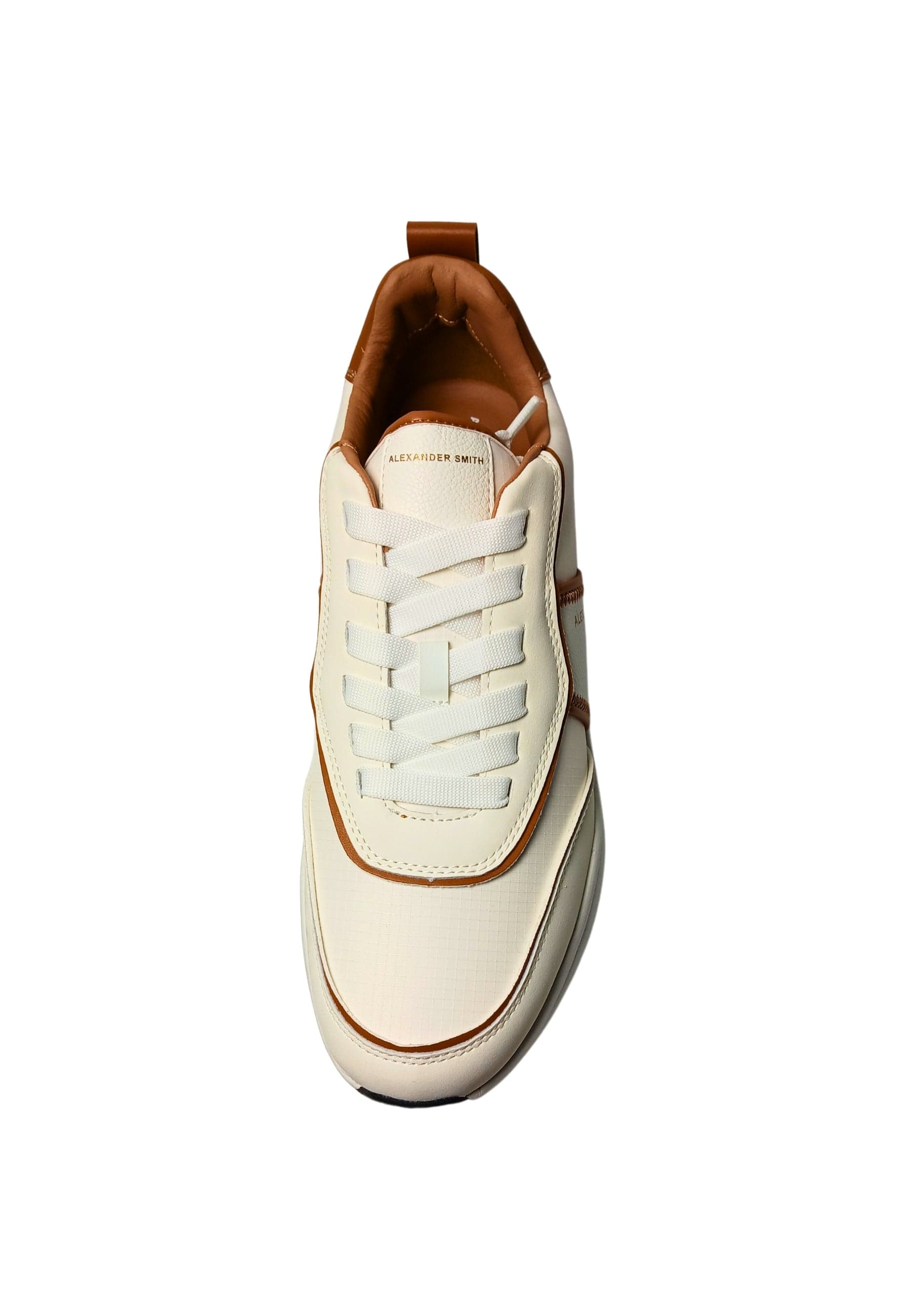ALEXANDER SMITH Scarpe Uomo Alexander Smith ECO-DOVER White cognac da uomo in Sneaker casual Drestige - Casamassima, commercioVirtuoso.it