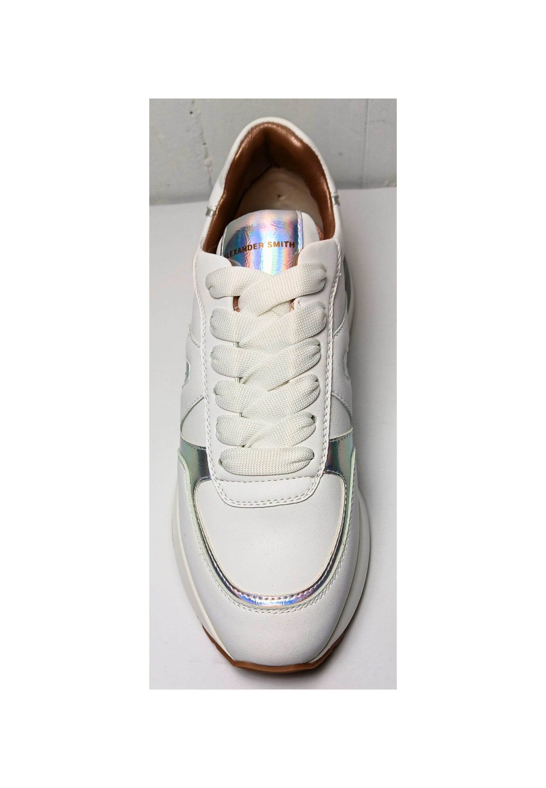 ALEXANDER SMITH Scarpe Donna Alexander Smith Hyde Woman-White iride silver da donna in Sneaker casual Drestige - Casamassima, commercioVirtuoso.it