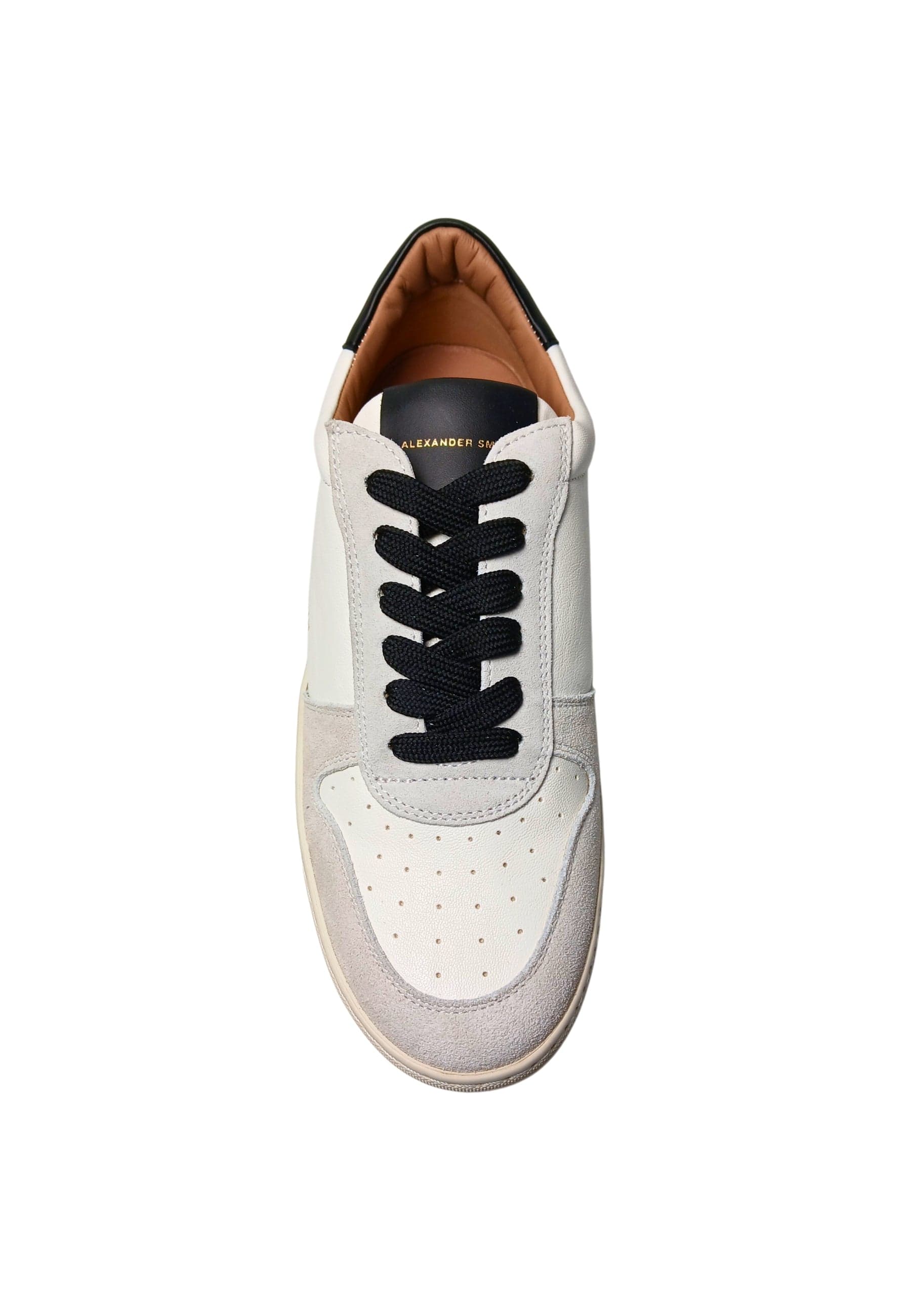 ALEXANDER SMITH Scarpe Uomo Alexander Smith Cambridge Man-White black da uomo in Sneaker casual Drestige - Casamassima, commercioVirtuoso.it