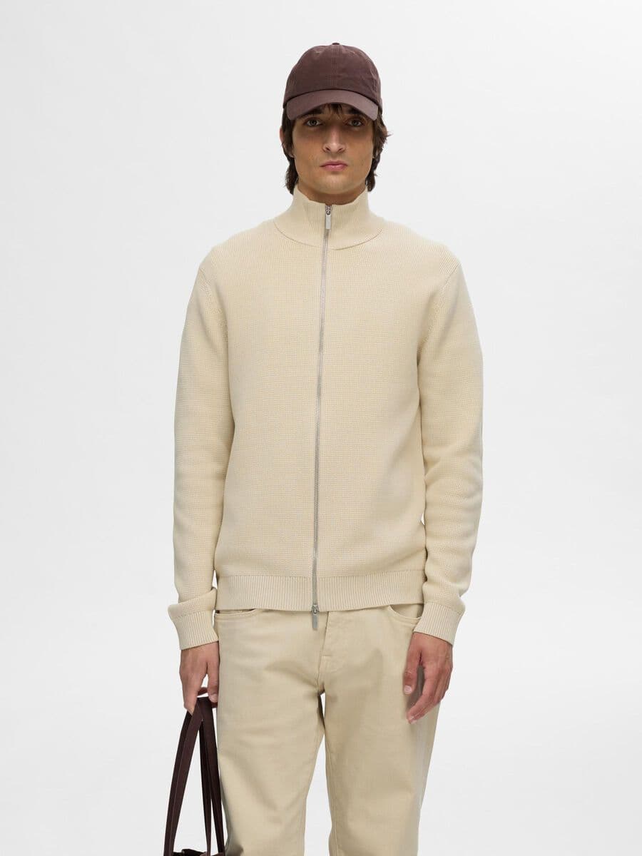 SELECTED Giacca Maglia con Zip Uomo Selected Slhdane da uomo in Maglioni Drestige - Casamassima, commercioVirtuoso.it