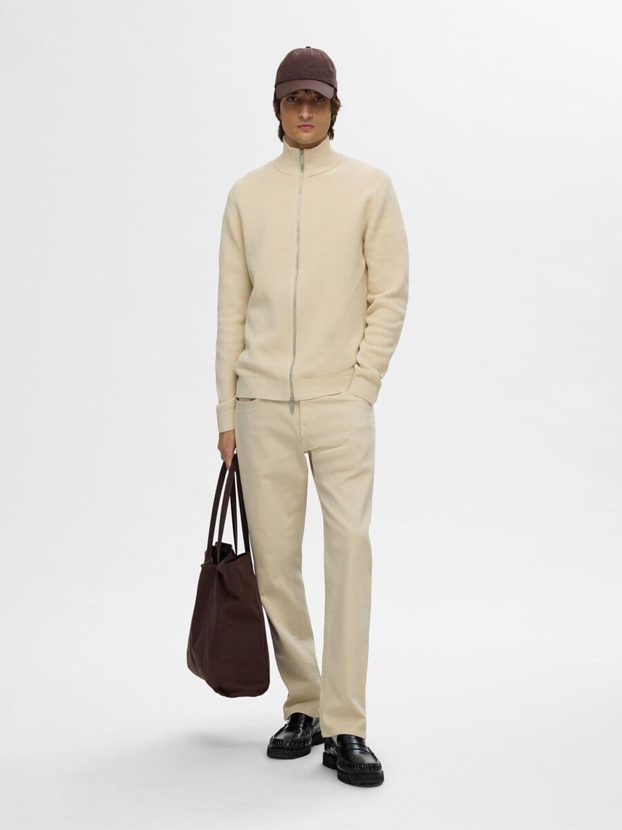 SELECTED Giacca Maglia con Zip Uomo Selected Slhdane da uomo in Maglioni Drestige - Casamassima, commercioVirtuoso.it