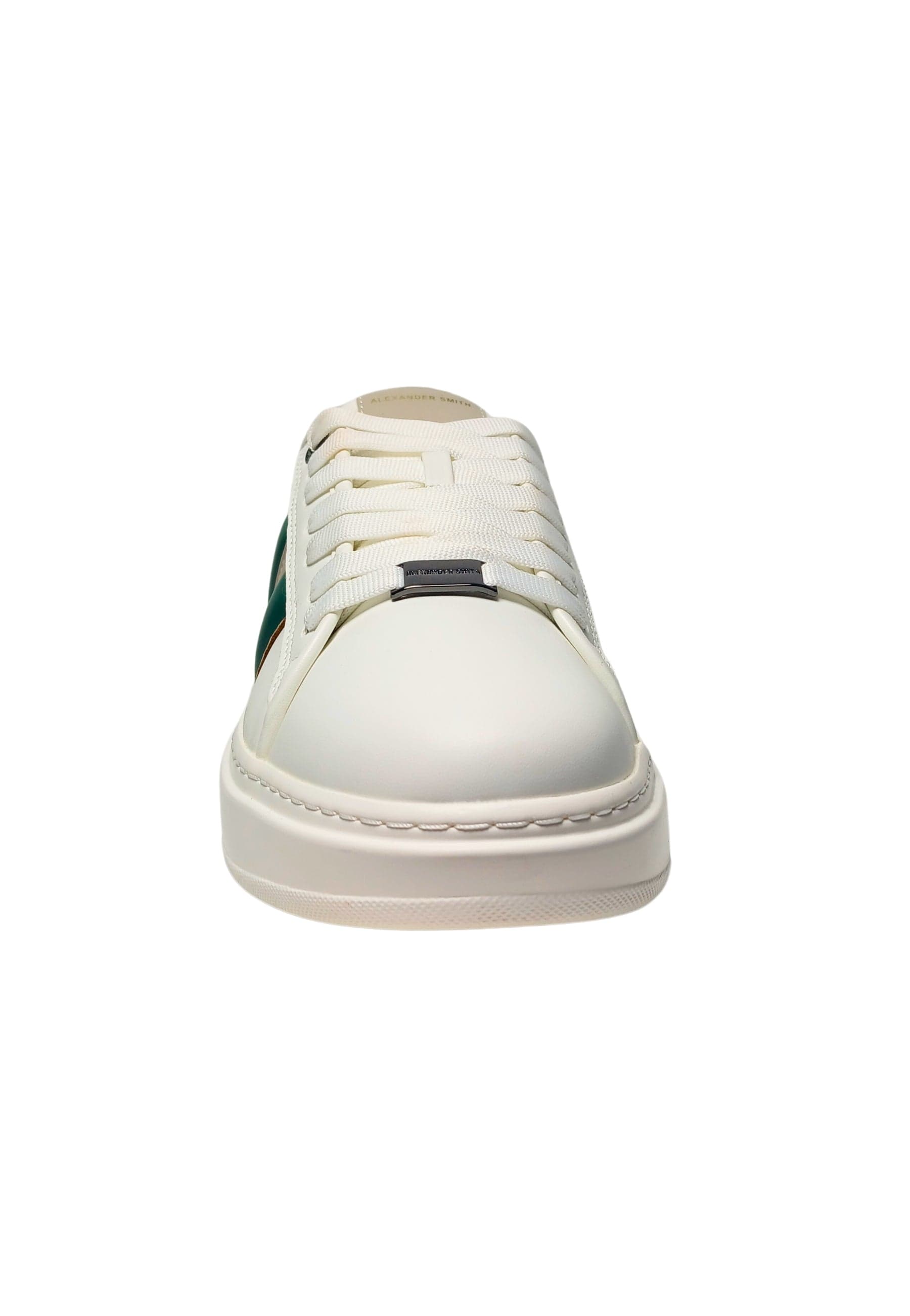 ALEXANDER SMITH Scarpe Uomo Alexander Smith Eco-Wembley Man-White Green Grey da uomo in Sneaker casual Drestige - Casamassima, commercioVirtuoso.it