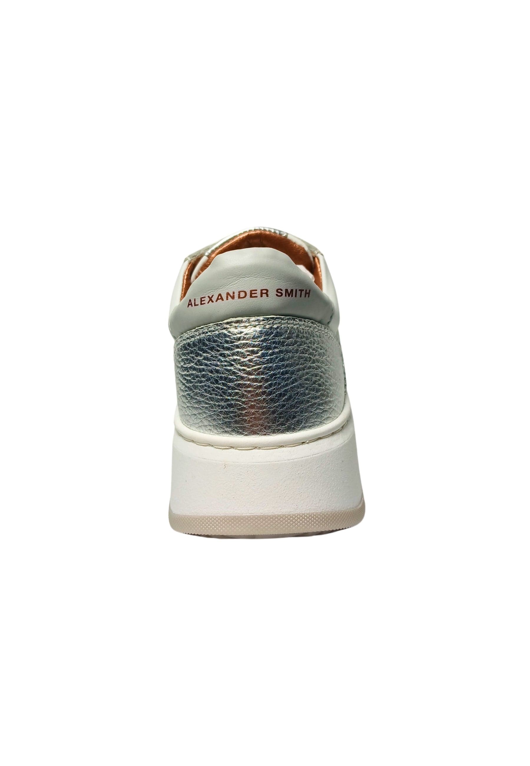 ALEXANDER SMITH Scarpe Donna Alexander Smith Harrow Woman-White Silver da donna in Sneaker casual Drestige - Casamassima, commercioVirtuoso.it