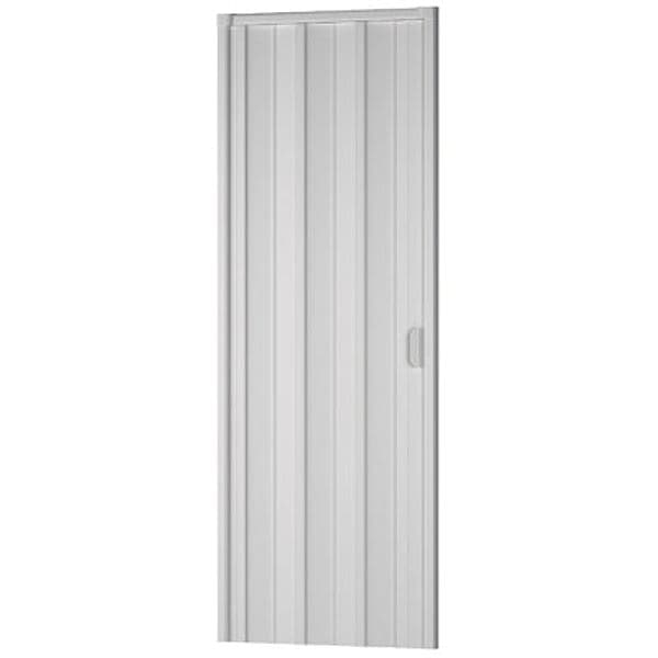 Porta D'arredo per Interno a Soffietto Bianco Dh 100 cm x 214