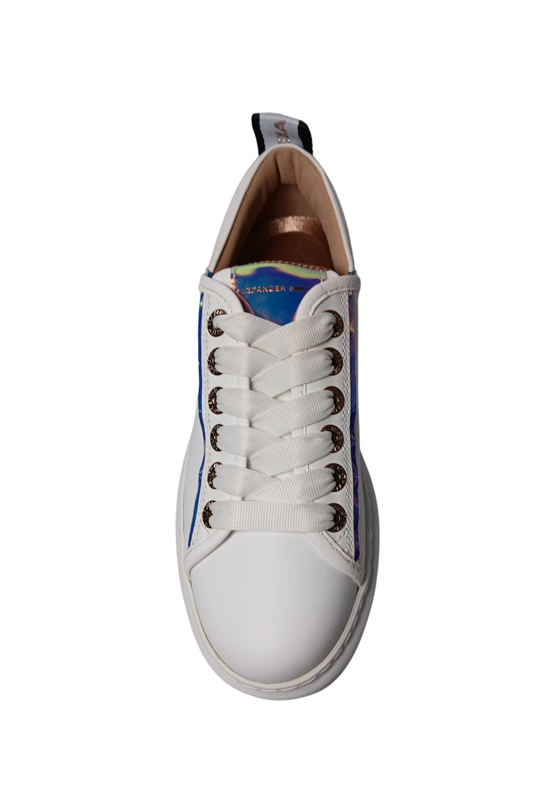 ALEXANDER SMITH Scarpe Donna Alexander Smith Wembley Woman-White Iride Peach da donna in Sneaker casual Drestige - Casamassima, commercioVirtuoso.it