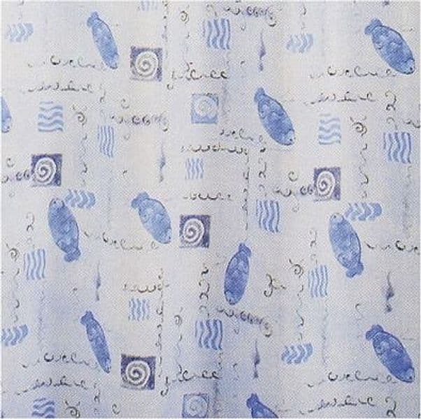 Tenda Per Doccia 1 Lato Cm. 120 X 200 Mod. Acquarello- Dh- Pezzi 1