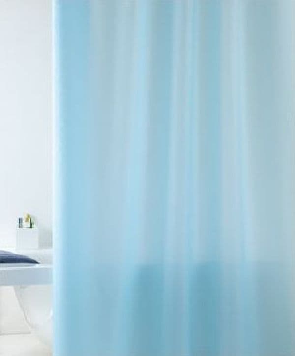 Tenda per Doccia 3 Lati Dh Vasca 2 Lati Cm 240 x 200 Mod Celeste