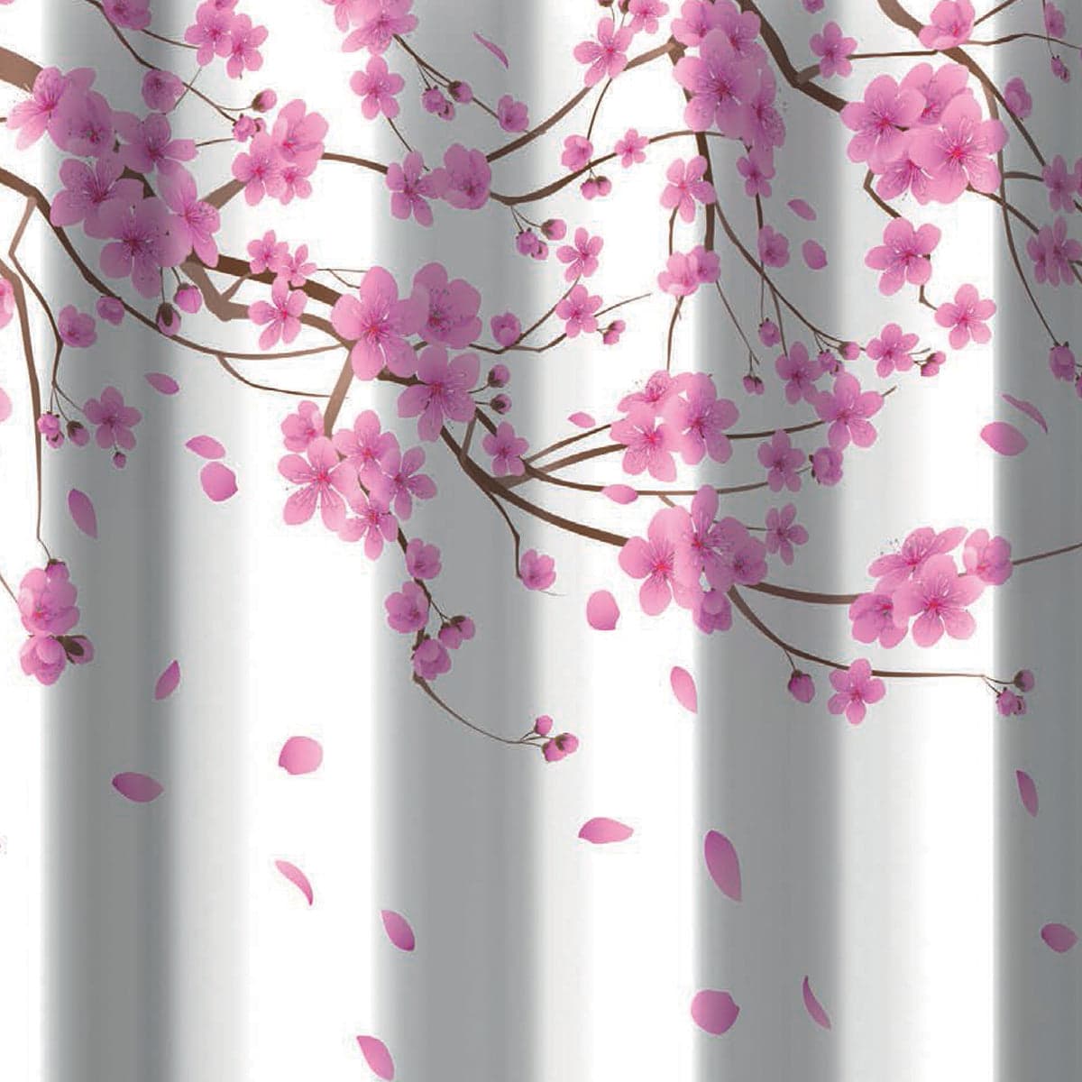 Tenda Per Doccia 2 Lati In Tessuto Cm. 180 X 200 Mod. Sakura Rosa- Dh- Pezzi 1 in Tende da doccia BricoGo - Marano di Napoli, commercioVirtuoso.it