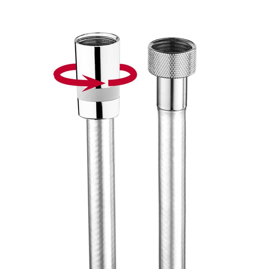 Flex Antitorsione Cromo Lux- Cm 150- Bossi- Pezzi 1 in Flessibili doccia BricoGo - Marano di Napoli, commercioVirtuoso.it