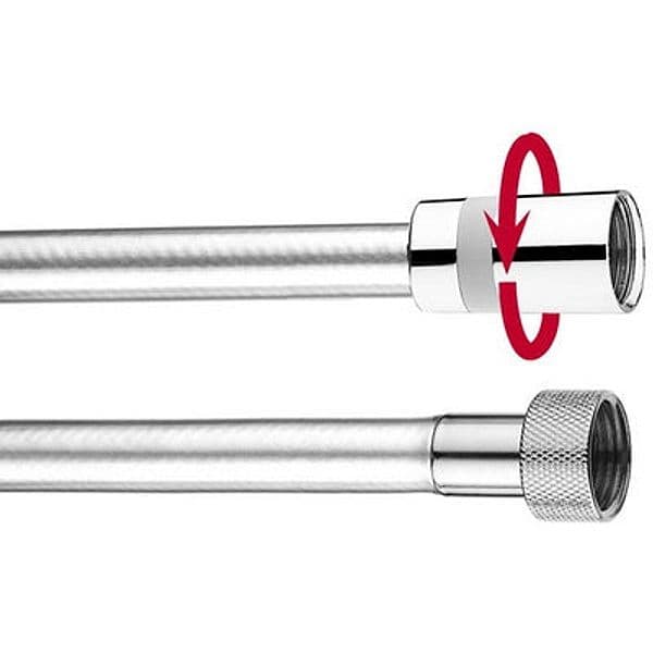 Flex Antitorsione Cromo Lux Bossi 200 cm
