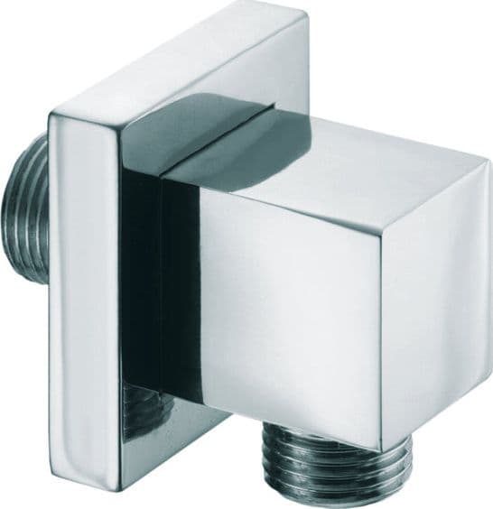 Presa D'Acqua Quadra In Ottone Con Rosone 1/2Mx1/2M- Cromo- Bossi- Pezzi 1 in Rubinetti per vasca BricoGo - Marano di Napoli, commercioVirtuoso.it