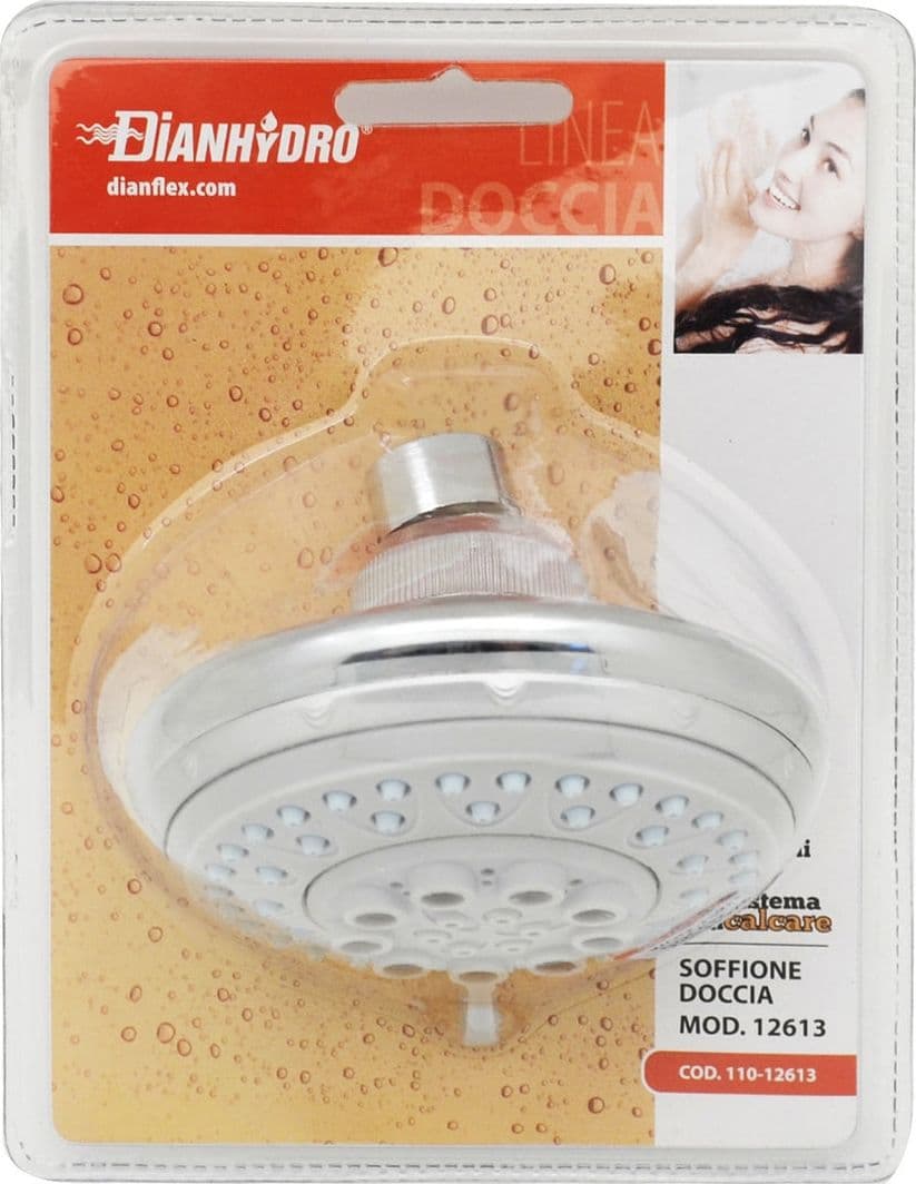 Soffione Doccia 5 Getti Modello 12613 Diam. 100- Diam. 100 Mm- Dh- Pezzi 1 in Telefoni doccia BricoGo - Marano di Napoli, commercioVirtuoso.it