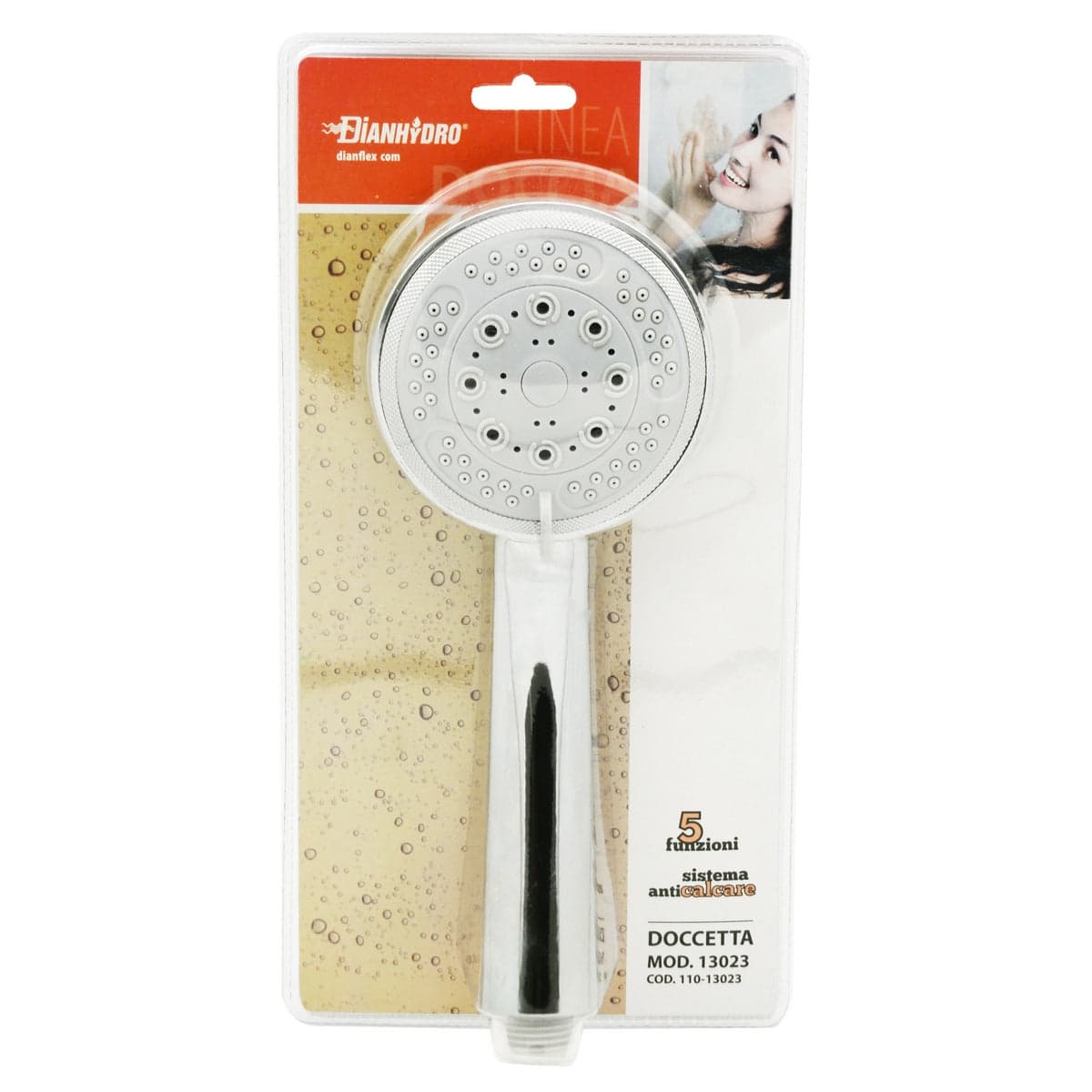 Doccetta 5 Funzioni Mod. 13023- Cromo- Dh- Pezzi 1 in Telefoni doccia BricoGo - Marano di Napoli, commercioVirtuoso.it