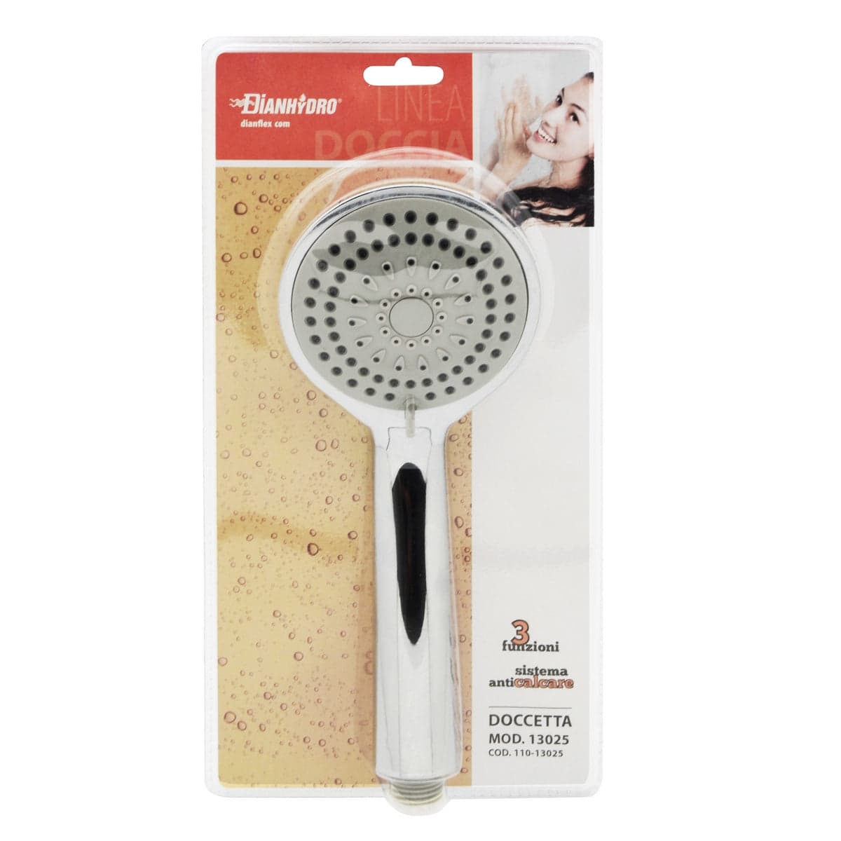 Doccetta 3 Funzioni Mod. 13025- Cromo- Dh- Pezzi 1 in Telefoni doccia BricoGo - Marano di Napoli, commercioVirtuoso.it