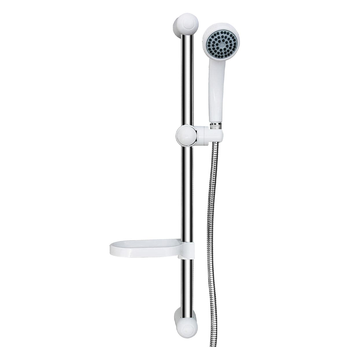 Saliscendi Completo Enna- Bianco-Cromo- Dh- Pezzi 1 in Rubinetti per vasca BricoGo - Marano di Napoli, commercioVirtuoso.it