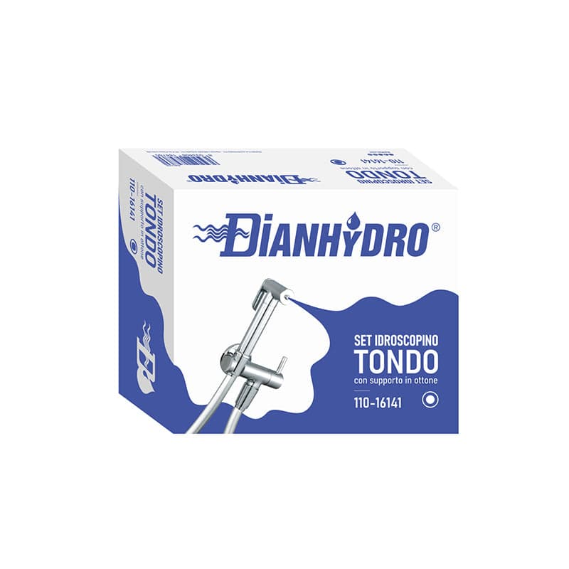 Set Idroscopino + Flex + Supporto Ottone Tondo Dh- Cromo- Dh- Pezzi 1 in Telefoni doccia BricoGo - Marano di Napoli, commercioVirtuoso.it
