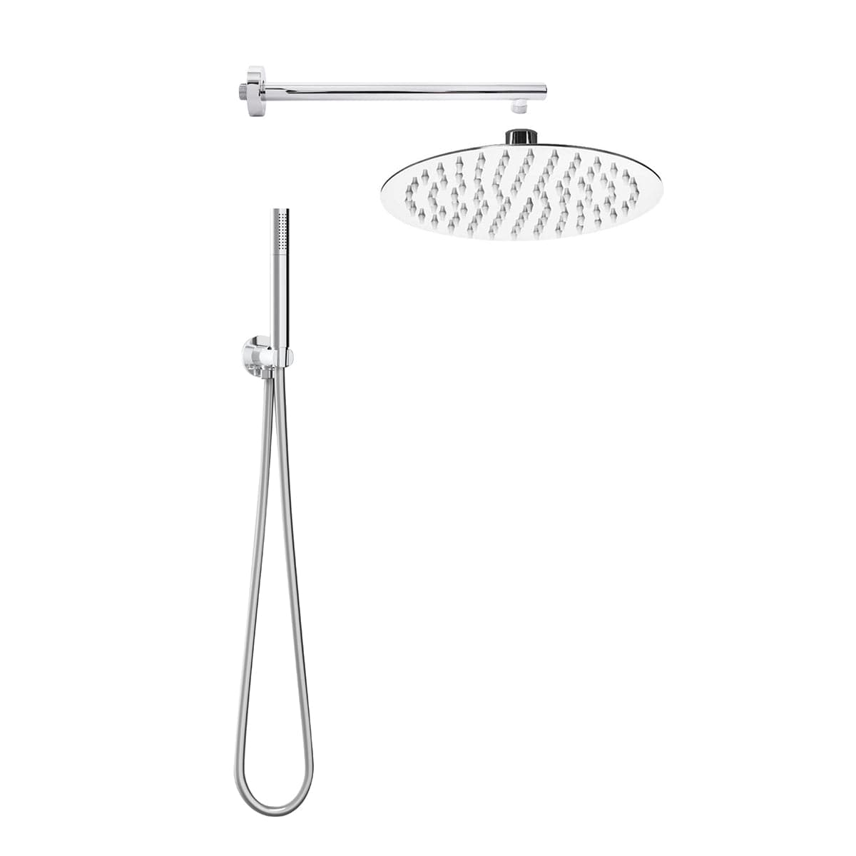 Kit Soffione Doccia Tondo Slim Top Line- Cromo Lucido- Metaf- Pezzi 1 in Docce fisse BricoGo - Marano di Napoli, commercioVirtuoso.it