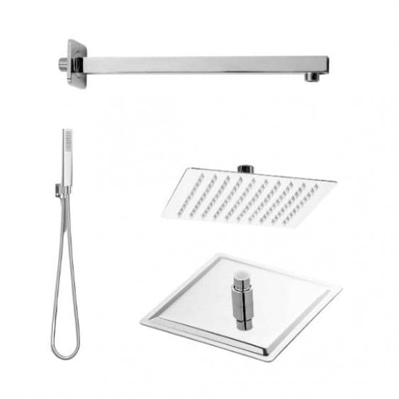 Kit Soffione Doccia Restyling Smart- Quadrato- Cromo Lucido- Metaf- Pezzi 1 in Rubinetti per vasca BricoGo - Marano di Napoli, commercioVirtuoso.it