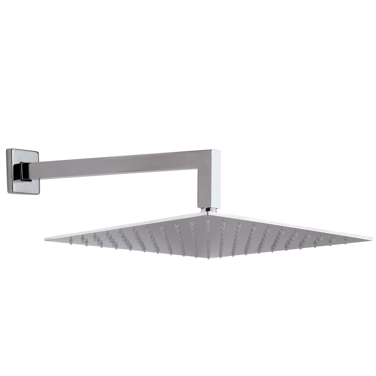 Soffione Doccia A Parete Quadro Cm 30 Con Braccio- Cm 30 X 30- Maria- Pezzi 1 in Docce fisse BricoGo - Marano di Napoli, commercioVirtuoso.it