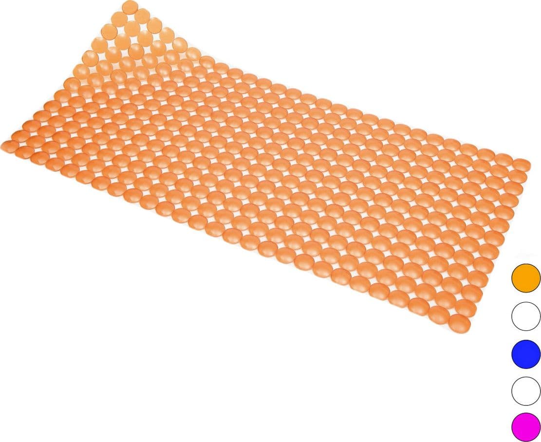 Tappeto Antiscivolo Per Vasca Mod. Rondo' Cm 72X36- Arancio- Dh- Pezzi 1 in Tappetini BricoGo - Marano di Napoli, commercioVirtuoso.it