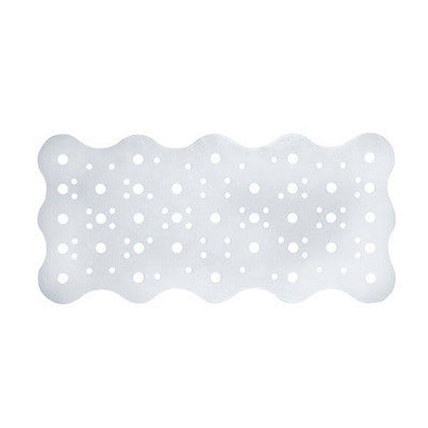 Tappeto Vasca Rettangolare 72 cm x 34 Dh Bianco