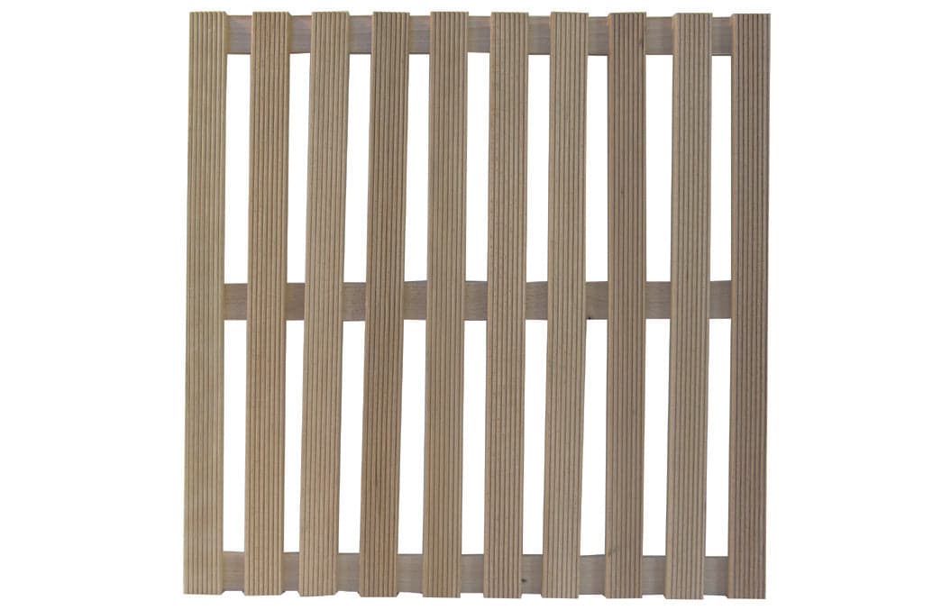 Pedana Doccia In Legno Quadrata- Cm 57 X 57- Dh- Pezzi 1 in Tappetini BricoGo - Marano di Napoli, commercioVirtuoso.it