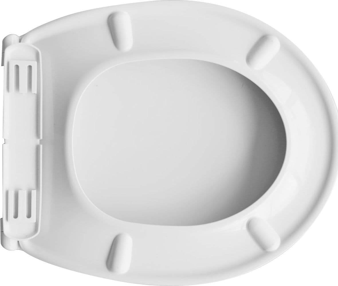 Sedile Universale Per Wc Modello Vulcano- Bianco- Cr- Pezzi 1 in Sedili WC BricoGo - Marano di Napoli, commercioVirtuoso.it