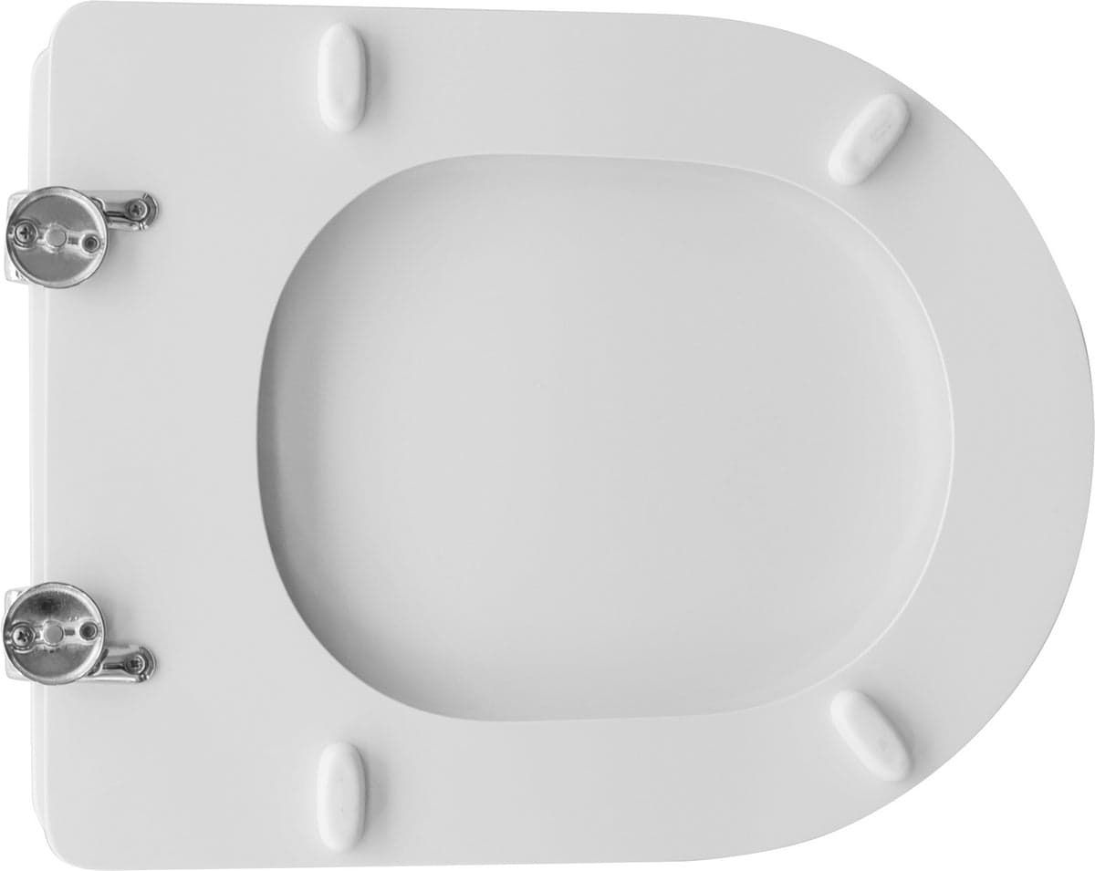 Sedile Wc Per Azzurra Vaso Nuvola Bianco Forma 7- Bianco- Cw- Pezzi 1 in Sedili WC BricoGo - Marano di Napoli, commercioVirtuoso.it