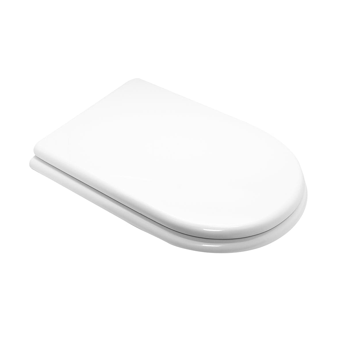 Sedile Wc Per Azzurra Vaso Thin Sospeso Forma 7- Bianco - Cerniere A Passanti- Cw- Pezzi 1 in Sedili WC BricoGo - Marano di Napoli, commercioVirtuoso.it