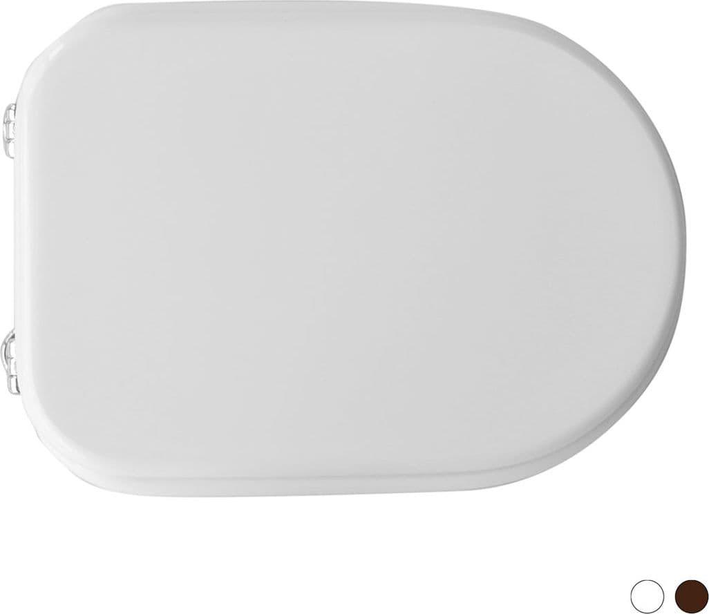 Sedile Wc Per Cesame Vaso Sintesi Forma 6- Castoro - Cerniere A Passanti- Cw- Pezzi 1 in Sedili WC BricoGo - Marano di Napoli, commercioVirtuoso.it