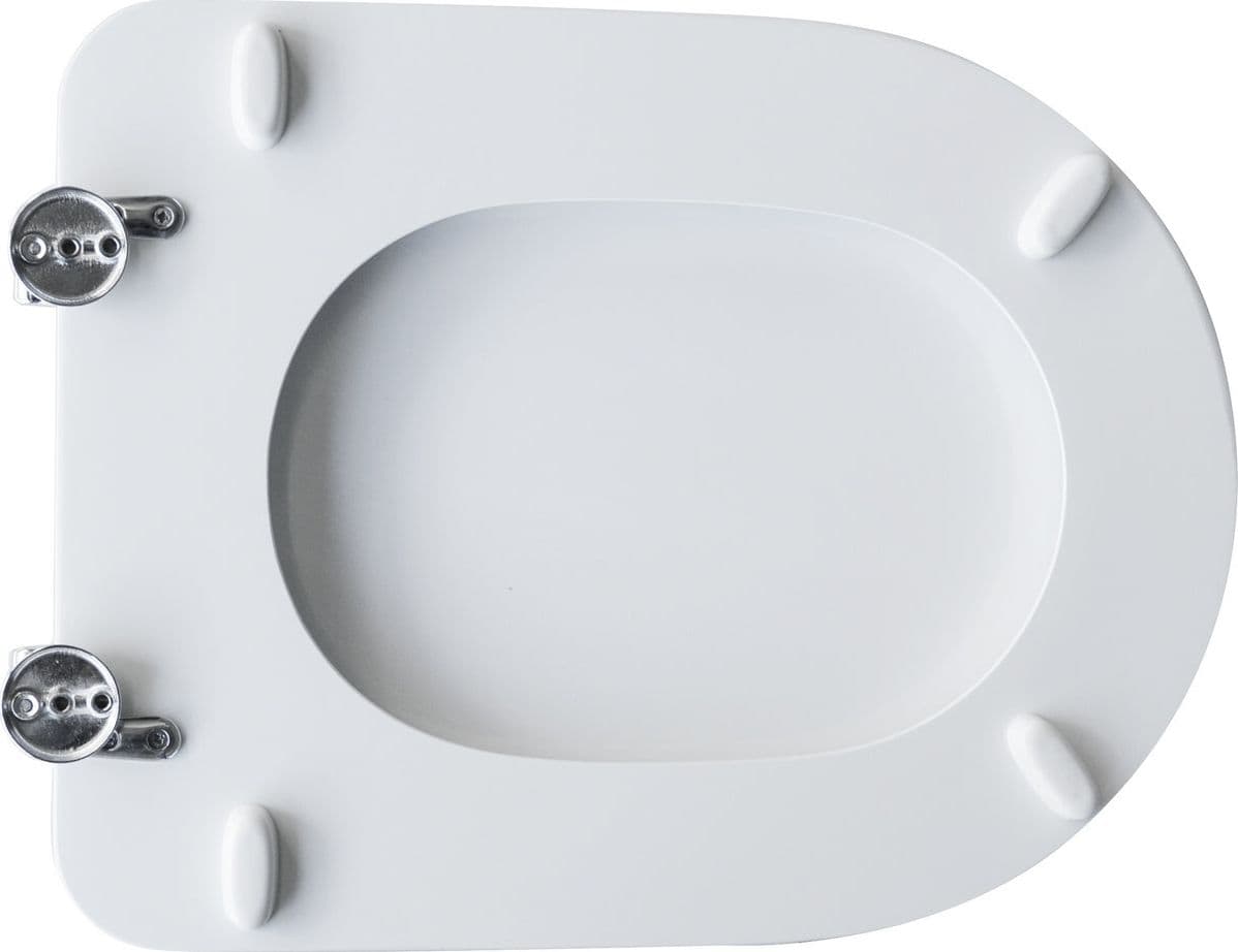 Sedile Wc Per Cesame Vaso System Forma 7- Bianco- Cw- Pezzi 1 in Sedili WC BricoGo - Marano di Napoli, commercioVirtuoso.it