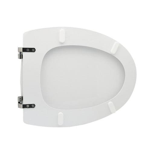 Sedile Wc Per Cesame Vaso Zortea Forma 4- Bianco - Cerniere A Passanti- Cw- Pezzi 1 in Sedili WC BricoGo - Marano di Napoli, commercioVirtuoso.it