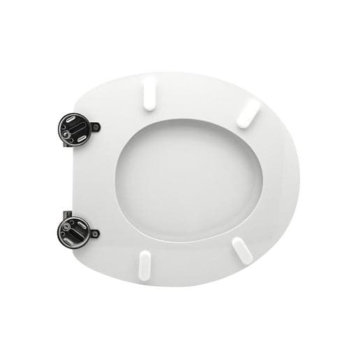 Sedile Wc Per Dolomite Vaso Asilo Forma 2- Bianco - Cerniere A Passanti- Cw- Pezzi 1 in Sedili WC BricoGo - Marano di Napoli, commercioVirtuoso.it